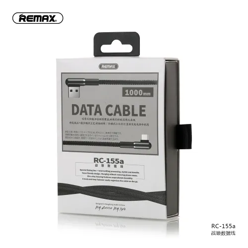 Кабель Remax Gaming RC-155a, USB - USB Type-C, черный